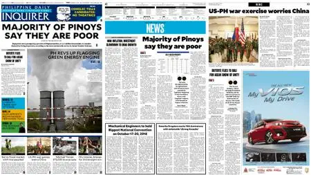 Philippine Daily Inquirer – October 11, 2018
