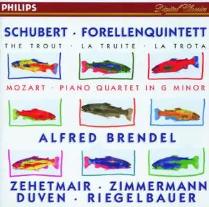 Alfred Brendel - Schubert: Forellenquintett / Mozart: Piano Quartet in G minor (1995)