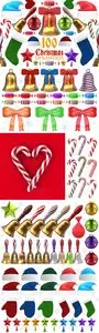 PNG Set - Christmas Ornaments and Items