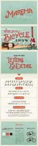 Font - Marema Typeface