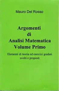 Argomenti di Analisi Matematica- Volume Primo