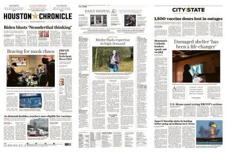 Houston Chronicle – March 04, 2021