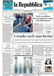 la Repubblica - 20 Agosto 2020