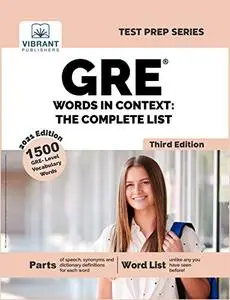 GRE Words In Context: The Complete List