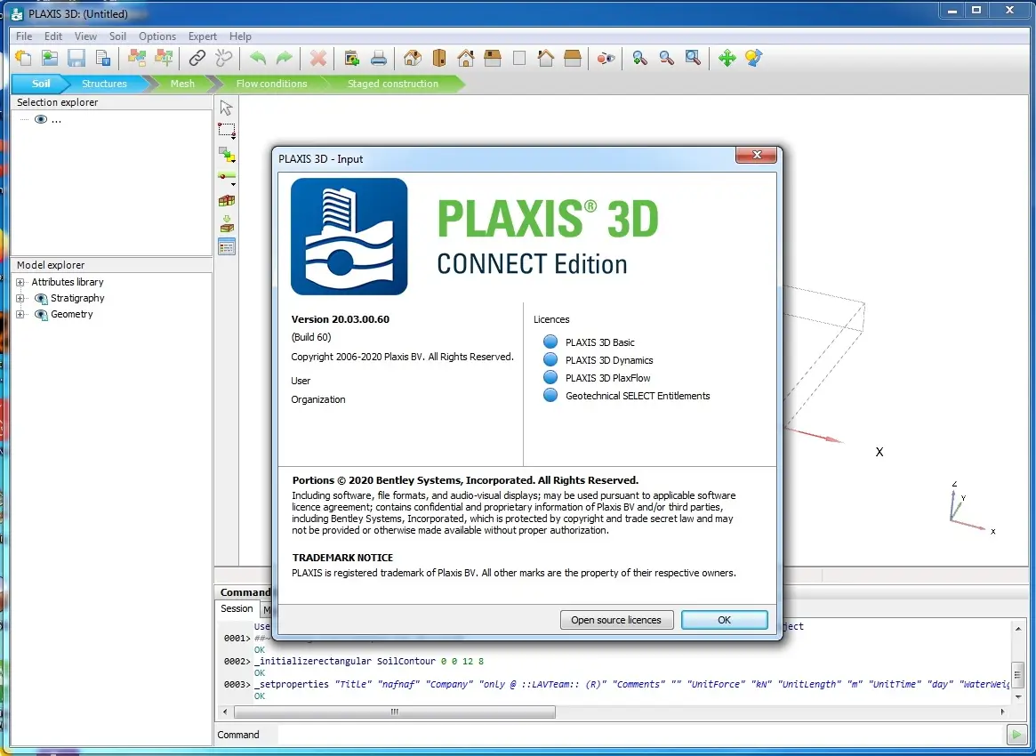PLAXIS 3D CONNECT Edition V20 Update 3 / AvaxHome