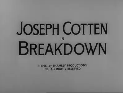 Alfred Hitchcock: Breakdown (1955)