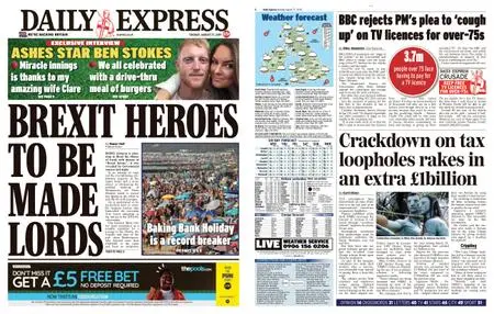Daily Express – August 27, 2019