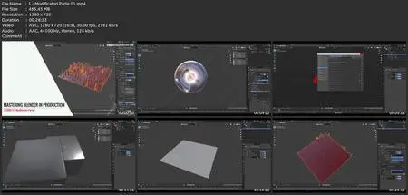 Mastering Blender In Production P2 - Paesaggio Alieno