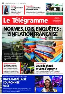 Le Télégramme Landerneau - Lesneven – 12 juillet 2023