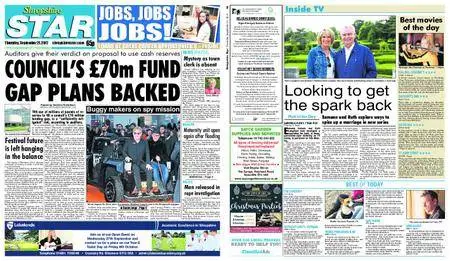 Shropshire Star Shrewsbury Edition – September 21, 2017