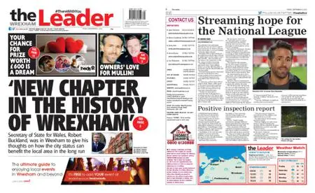 The Leader Wrexham – September 02, 2022
