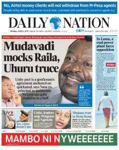 Daily Nation (Kenya) - April 9, 2018