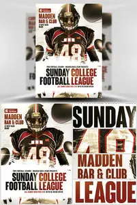 Flyer Template - American Football 3