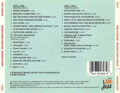 Duke Ellington - The Great Paris Concert (1973) {1989 Atlantic Jazz} **[RE-UP]**