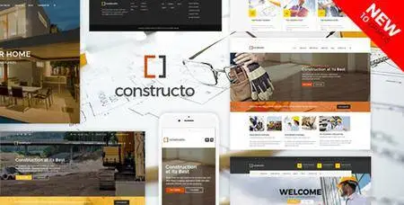 ThemeForest - Constructo v4.0.6 - Construction WordPress Theme - 9835983