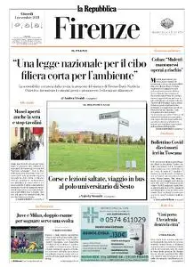la Repubblica Firenze - 4 Novembre 2021