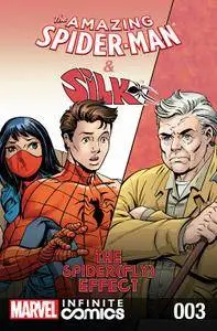 The Amazing Spider-Man & Silk - Spider(Fly) Effect Infinite Comic 003 (2016)