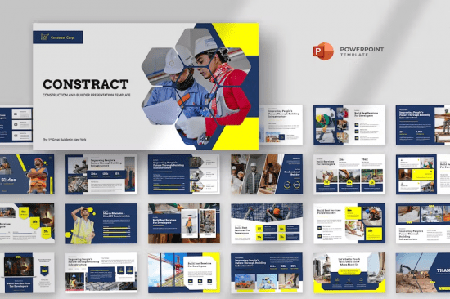 Construction & Engineering Powerpoint Template