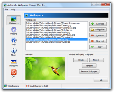 Abhisoft Automatic Wallpaper Changer Plus 1.1.0