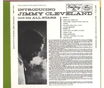 Jimmy Cleveland - Introducing Jimmy Cleveland and His All Stars (1955/2000) {Reissue, Remastered}