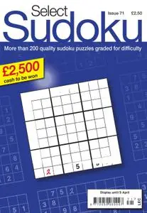 Select Sudoku – 08 March 2018