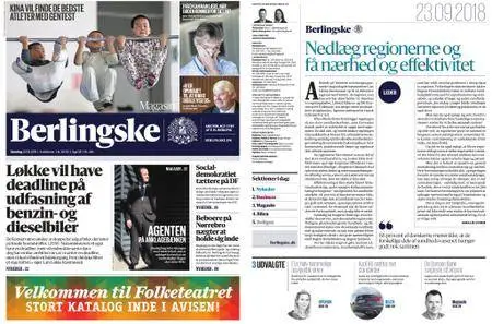 Berlingske – 23. september 2018