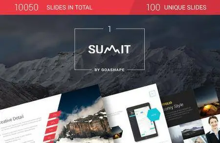 CreativeMarket - Summit 1 PowerPoint Presentation