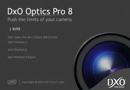 DxO Optics Pro 8.1.2.188 Elite Multilingual (x86/x64)