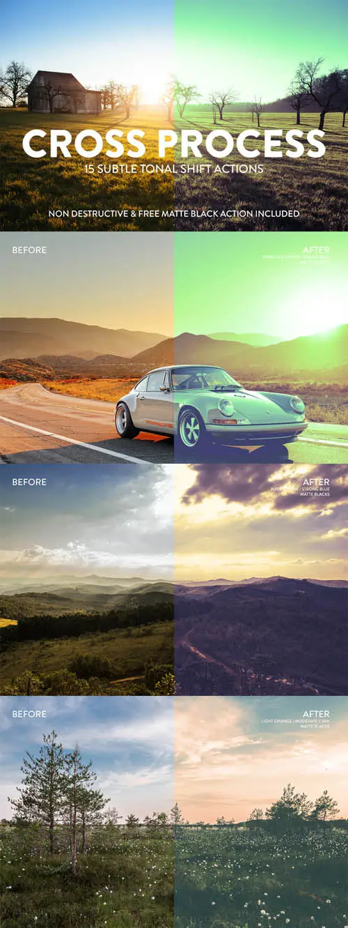 15 Actions Cross Processing effects / AvaxHome