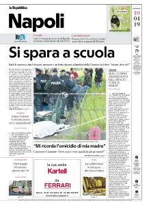 la Repubblica Napoli - 10 Aprile 2019