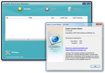 Audio Convert Master 7.4.4.478