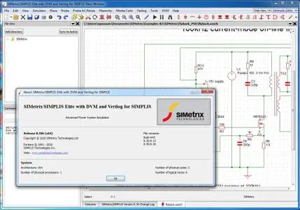 SIMetrix / SIMPLIS 8.3h x64 Update