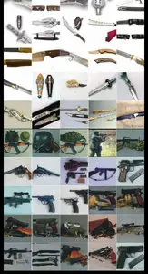 Weapons & Knives + Catalogue of Knives