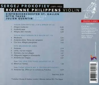 Rosanne Philippens - Rosanne Philippens Plays Prokofiev (2017)