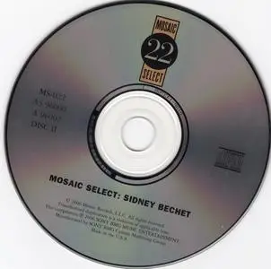 Sidney Bechet - Mosaic Select (2006) {3CD Box Set, Mosaic Records MS-022 rec 1923-1947}