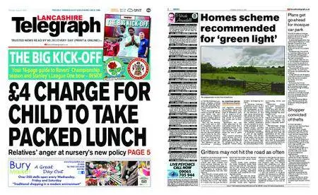 Lancashire Telegraph (Blackburn, Darwen, Hyndburn, Ribble Valley) – August 02, 2018