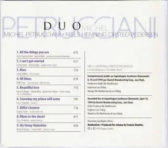 Michel Petrucciani - Concerts Inedits (1999) [3CD] {Disques Dreyfus}