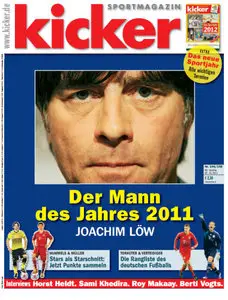 Kicker Magazin No 104 vom 27 Dezember 2011