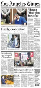 Los Angeles Times November 24, 2015