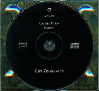 Avison - Cafe Zimmermann / Pablo Valetti - Concertos in Seven Parts done from the Lessons of Domenico Scarlatti (2004)