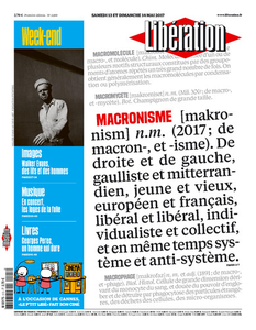 Libération du Samedi 13 et Dimanche 14 Mai 2017