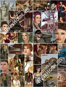 Carnival Extravaganza Collection (Poser & Daz Studio)