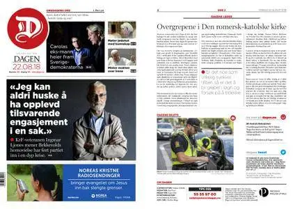 Dagen Norge – 22. august 2018