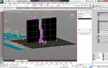  Effets de particules avec 3ds Max 2013 Créez des flammes, des volumes d’eau, des fumées, des explosions, .... 