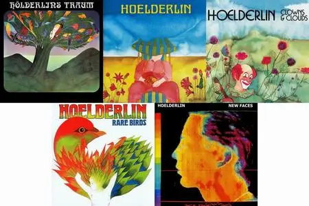 Hoelderlin - 5 Studio Albums (1972-1979) [Reissue 1999-2007]