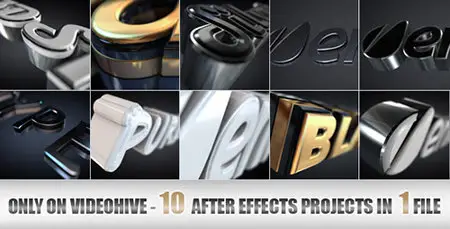 Elegant and Modern Logo or Text Opener - Project for After Effects (VideoHive)