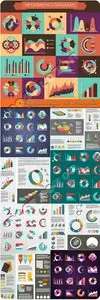 Diagram design elements vector