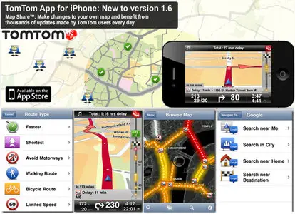 TomTom app for iPhone and iPod touch 1.6 North America .ipa