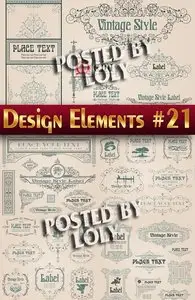Design elements #21 - Stock Vector
