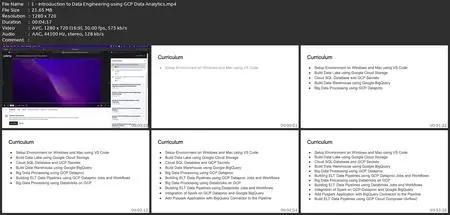 Master Data Engineering Using Gcp Data Analytics